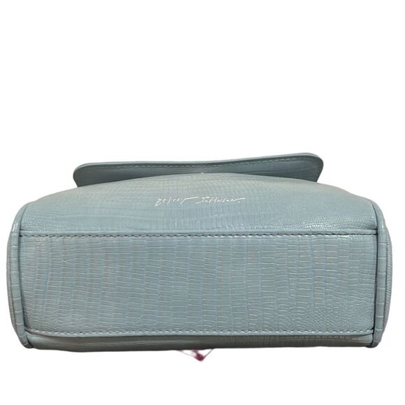 Betsey Johnson XO Poppy Textured Faux-Leather Crossbody Bag - Picture 4 of 11